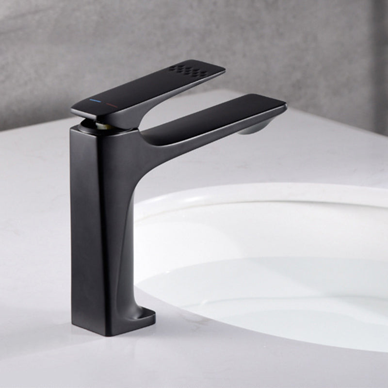 Avtoit | Modern Bathroom Faucet Brass Deep Curve Lever Handle with Faucet Hose