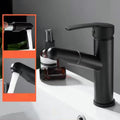 Avtoit | Pull-out simple bathroom sink tap 1 hole single lever faucet