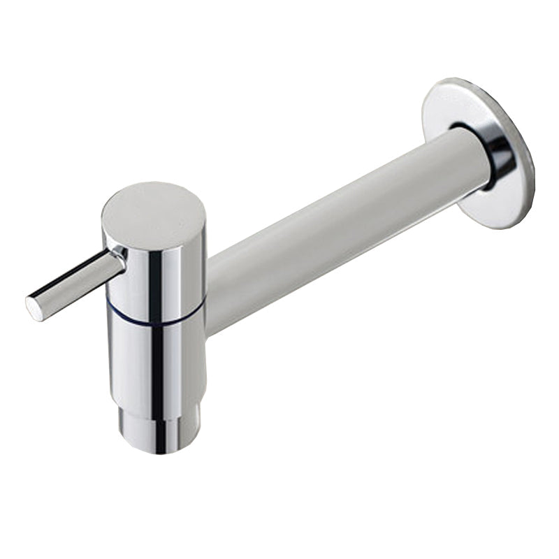 Avtoit | Contemporary Wall-Mounted Bathroom Faucet Single Hole Low Arc Solid Brass Circular Faucet