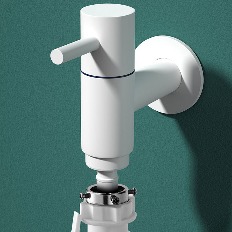 Avtoit | Contemporary Wall-Mounted Bathroom Faucet One Hole Solid Brass Round Faucet