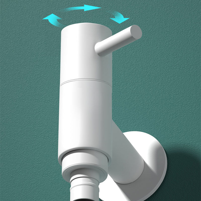 Avtoit | Contemporary Wall-Mounted Bathroom Faucet One Hole Solid Brass Round Faucet
