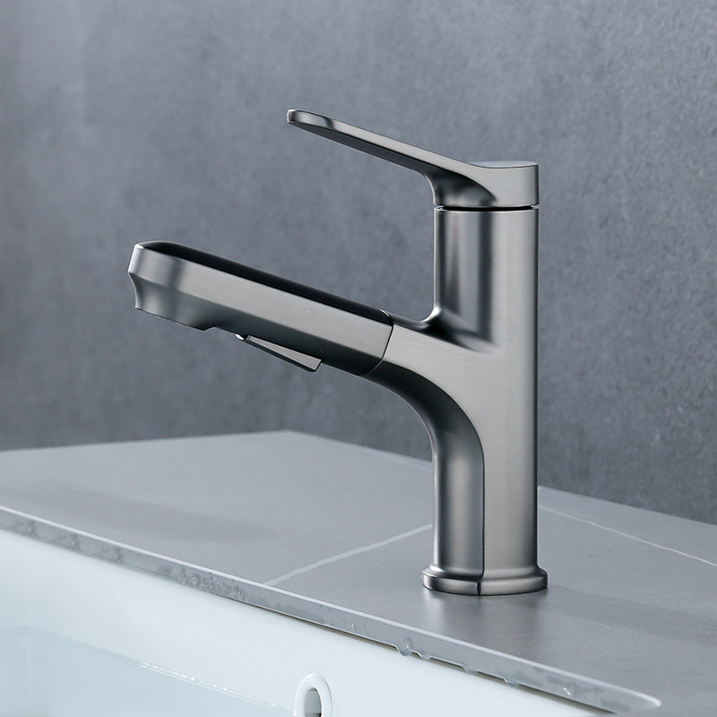 Avtoit | Contemporary Style Centerset Faucets Bathroom Fixtures with Lever Handle