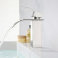 Avtoit | Waterfall Basin Tap Bathroom Faucet Lightweight Luxury Basin Faucet