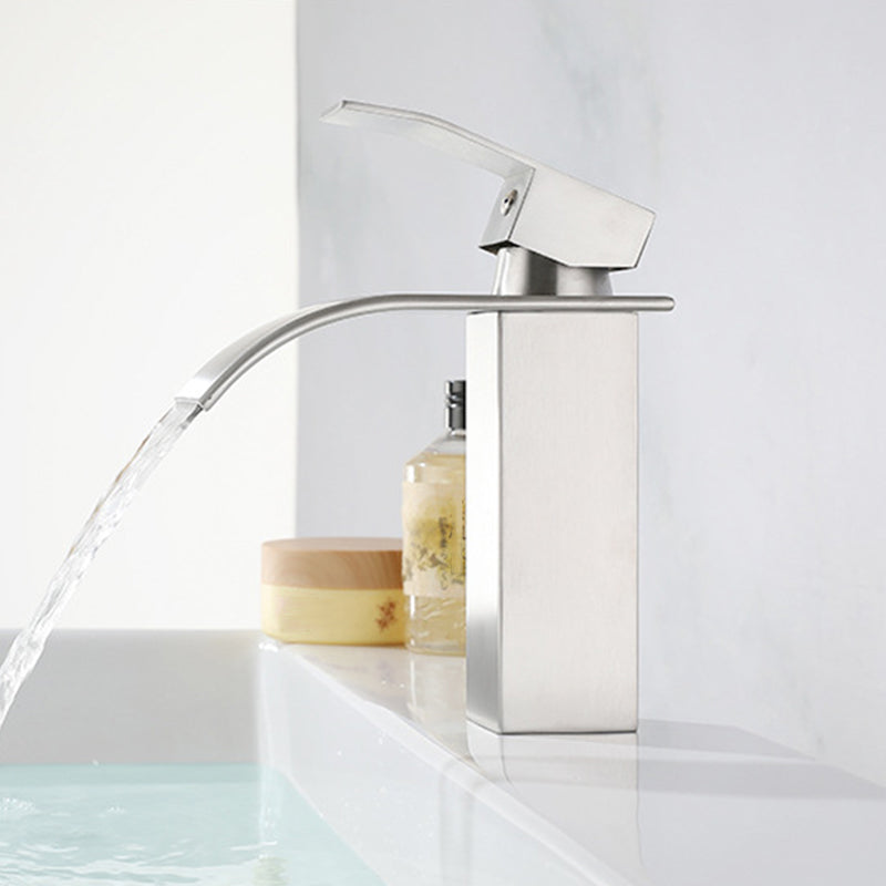 Avtoit | Waterfall Basin Tap Bathroom Faucet Lightweight Luxury Basin Faucet