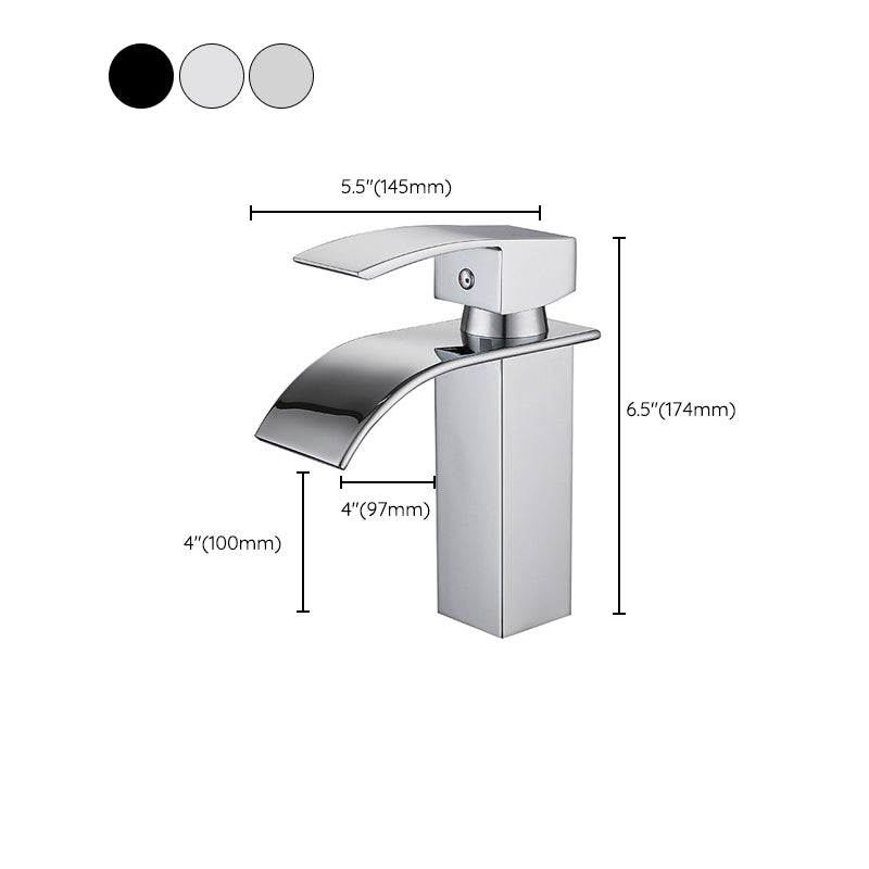 Avtoit | Waterfall Basin Tap Bathroom Faucet Lightweight Luxury Basin Faucet