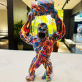 Avtoit | Luxury Graffiti Donkey Kong Barrel Sculpture
