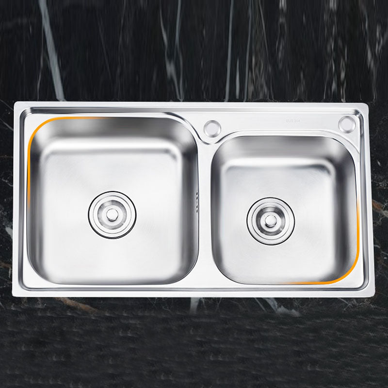 Avtoit | Classic Style Kitchen Sink Stainless Steel Kitchen Sink with Drainage Hole Kit