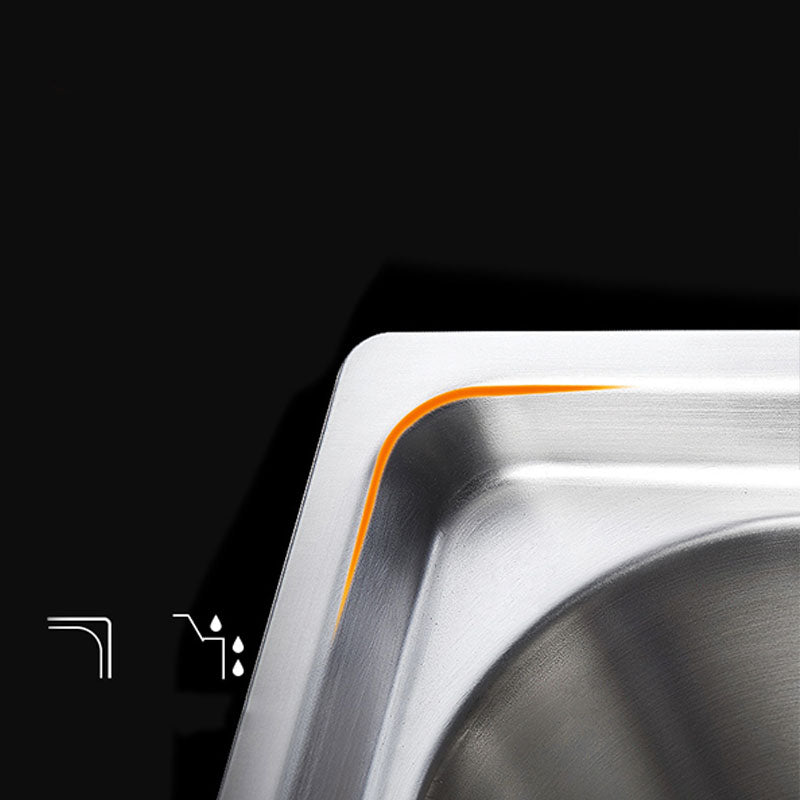 Avtoit | Classic Style Kitchen Sink Stainless Steel Kitchen Sink with Drainage Hole Kit