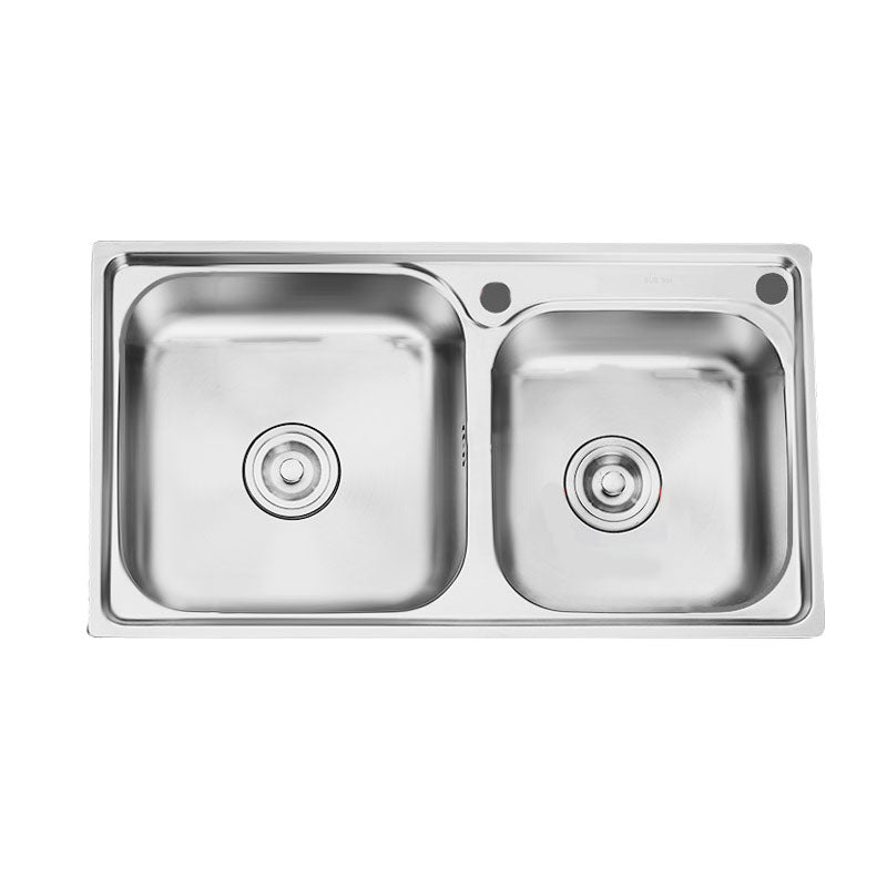 Avtoit | Classic Style Kitchen Sink Stainless Steel Kitchen Sink with Drainage Hole Kit