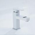 Avtoit | Contemporary sink faucet Digital display Monochrome Low arch basin Bathroom sink