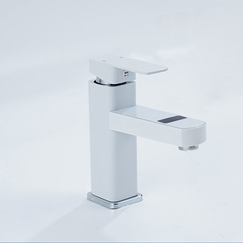 Avtoit | Contemporary sink faucet Digital display Monochrome Low arch basin Bathroom sink