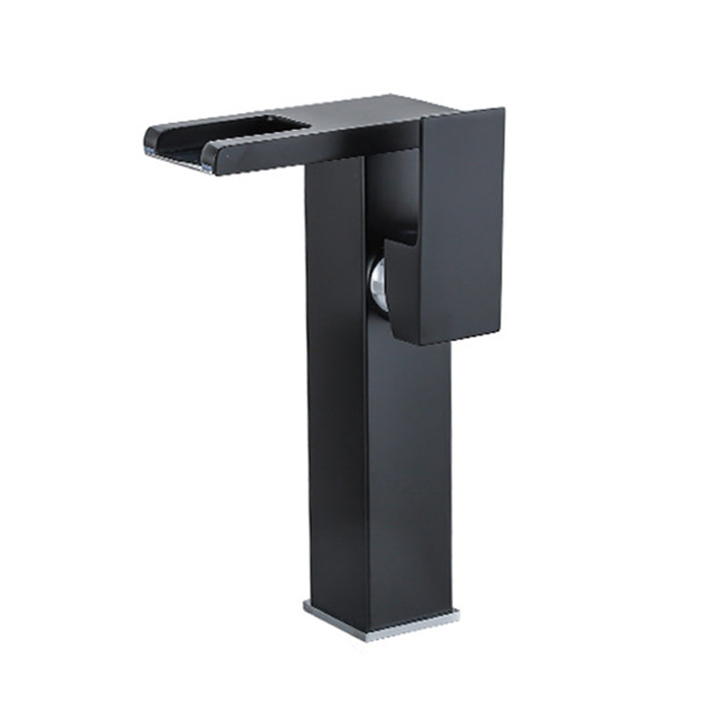 Avtoit | Contemporary Sink Faucet Solid Color Low Arc Bathroom Sink Faucet