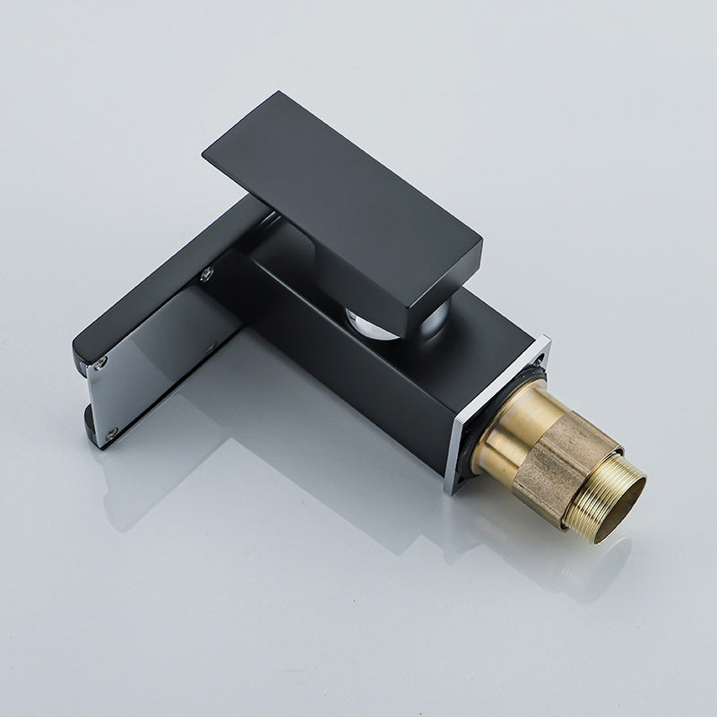 Avtoit | Contemporary Sink Faucet Solid Color Low Arc Bathroom Sink Faucet
