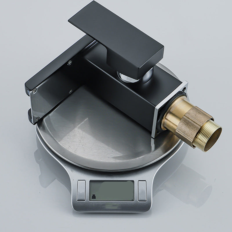 Avtoit | Contemporary Sink Faucet Solid Color Low Arc Bathroom Sink Faucet