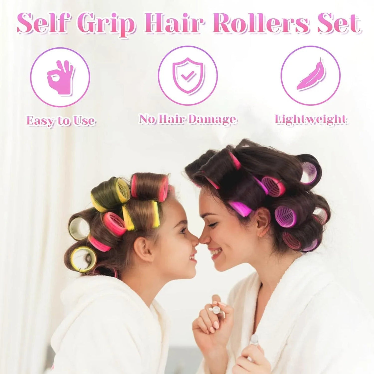 Avtoit | Self-adhesive hair rollers | For voluminous and long-lasting curls