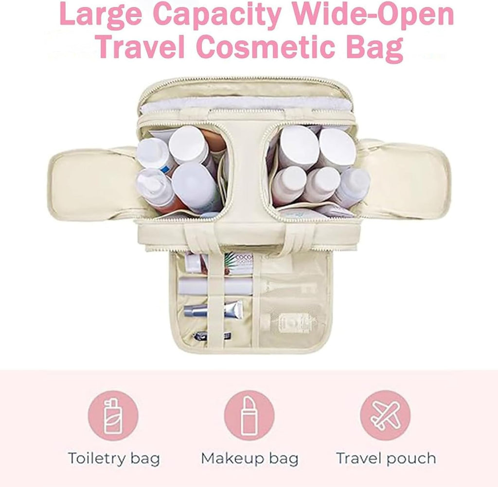 Avtoit | 4-in-1 Puffy Toiletry Bag for Women – Large Travel Makeup & Skincare Organiser