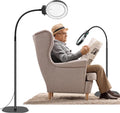 Avtoit | Full-Page Magnifying Glass with LED Light – Hands-Free Reading Aid for Books, Crafts & Hobbies