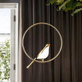 Avtoit | Circle Pendant Lamp with Bird Motifs – Modern Lighting Fixture for Home Decor & Unique Ceiling Design