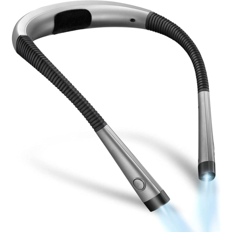 Avtoit | LED Neck Reading Lamp, Book Light for Reading in Bed, 3 Colors, 6 Brightness Levels, Flexible Arm, Rechargeable, Durable, Perfect for Reading, Knitting, Camping, Repairing