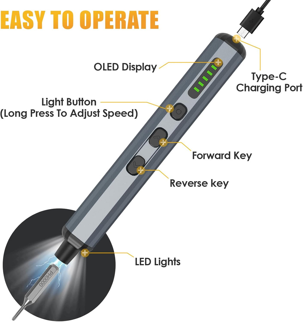 Avtoit | ProFix 68-in-1 Electric Precision Screwdriver Set