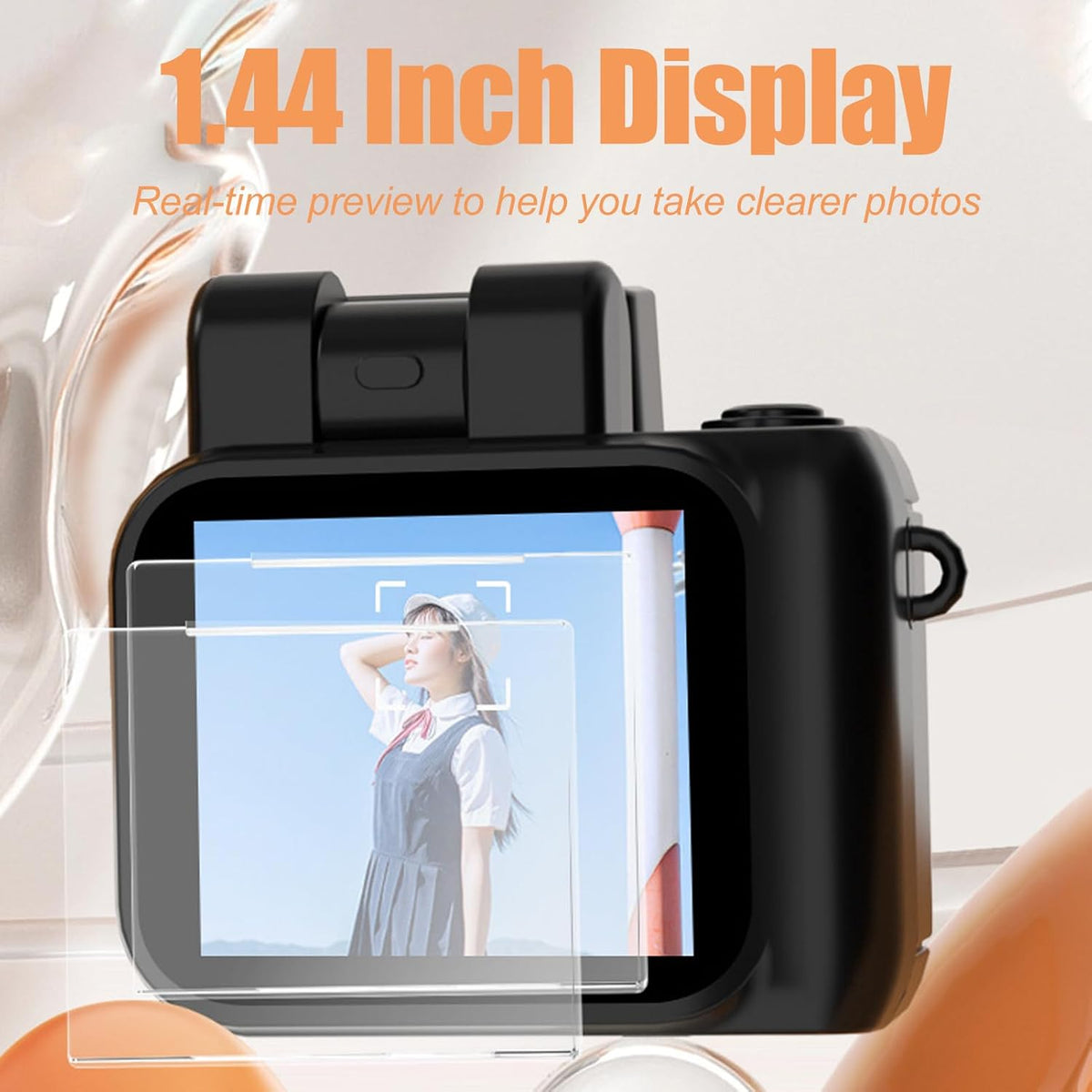 Avtoit | Mini Keychain Digital Camera with 1080P Video and Retro Design – Rivoma