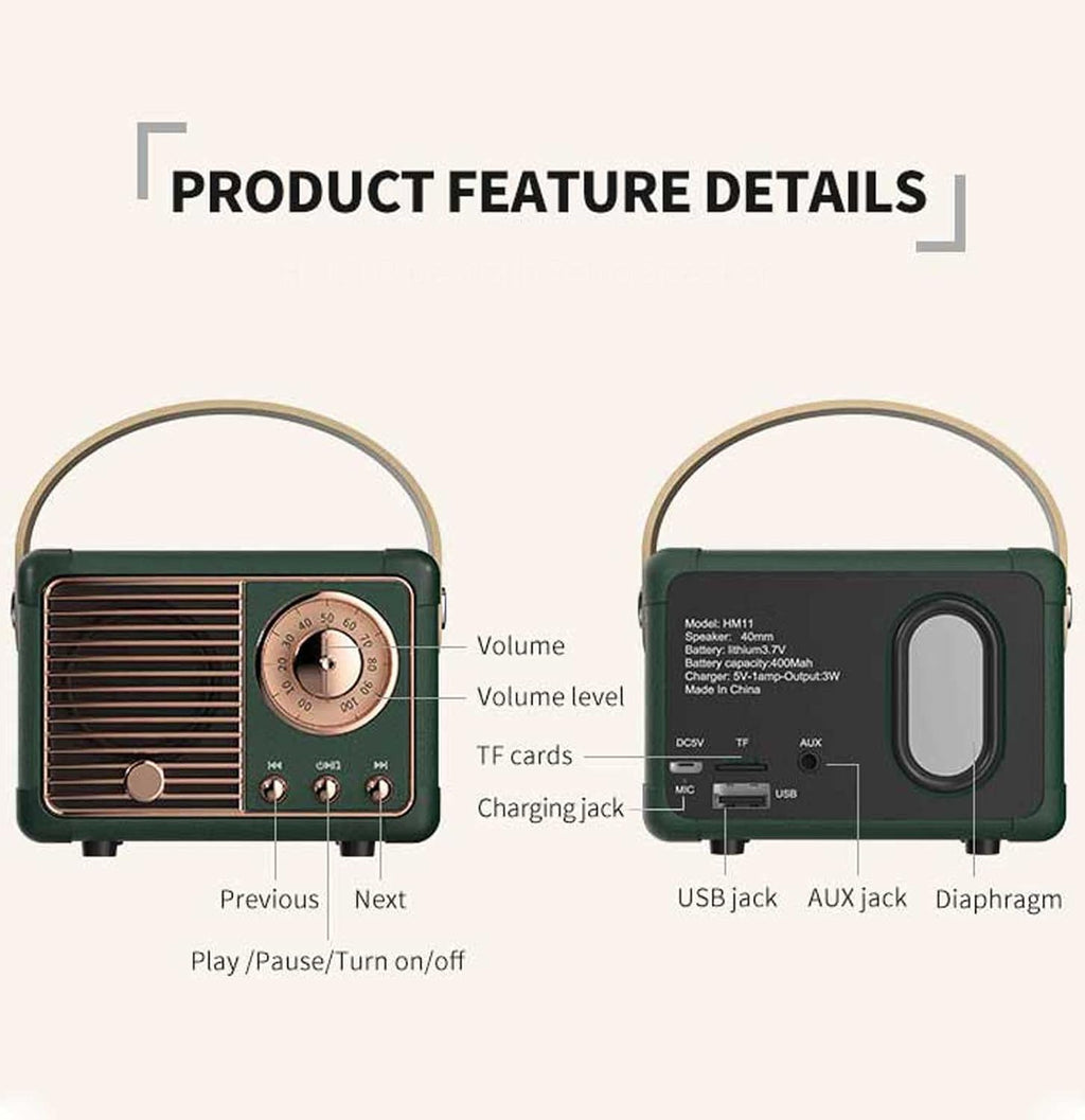 Avtoit | Retro Bluetooth Speaker