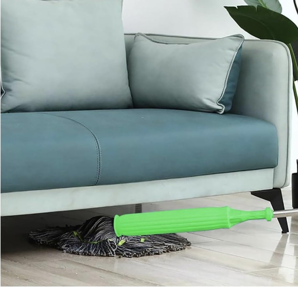 Self-Wringing Mop with Absorbent Microfiber Head and 360-Degree Rotation