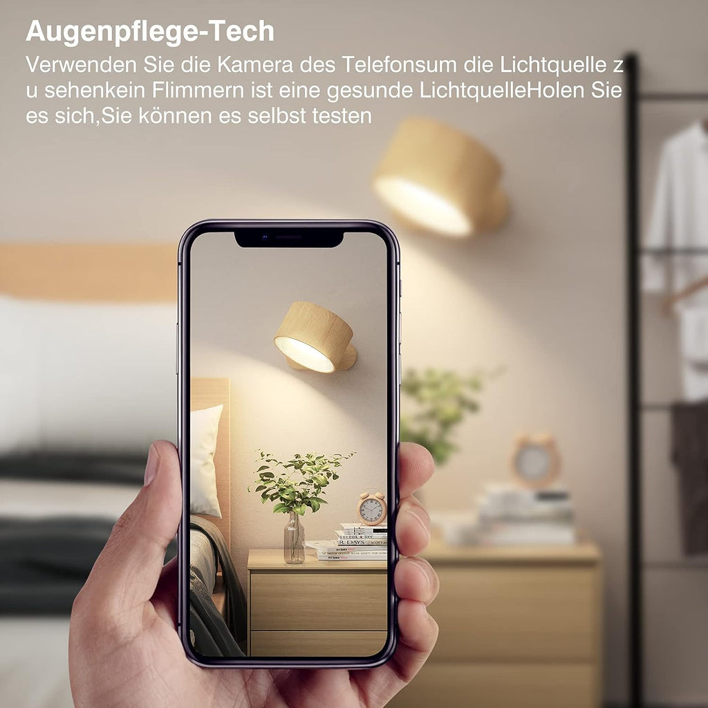 Avtoit | Eternity Glow – Wireless LED Wall Light with Remote Control & Timer