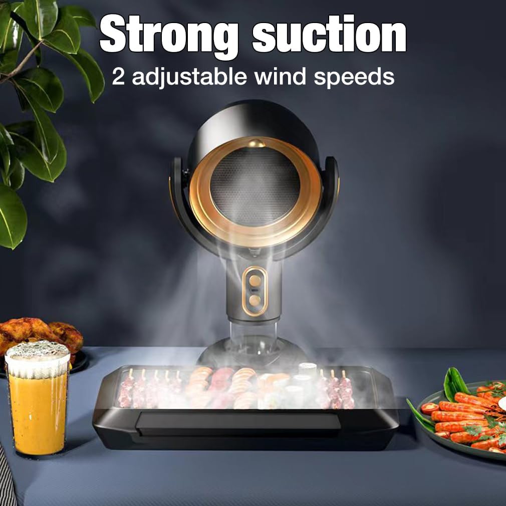 Avtoit | AetherVent™ | Portable Range Hood | Powerful Rechargeable Kitchen Exhaust Fan | Ideal for Any Space & Cooking Needs