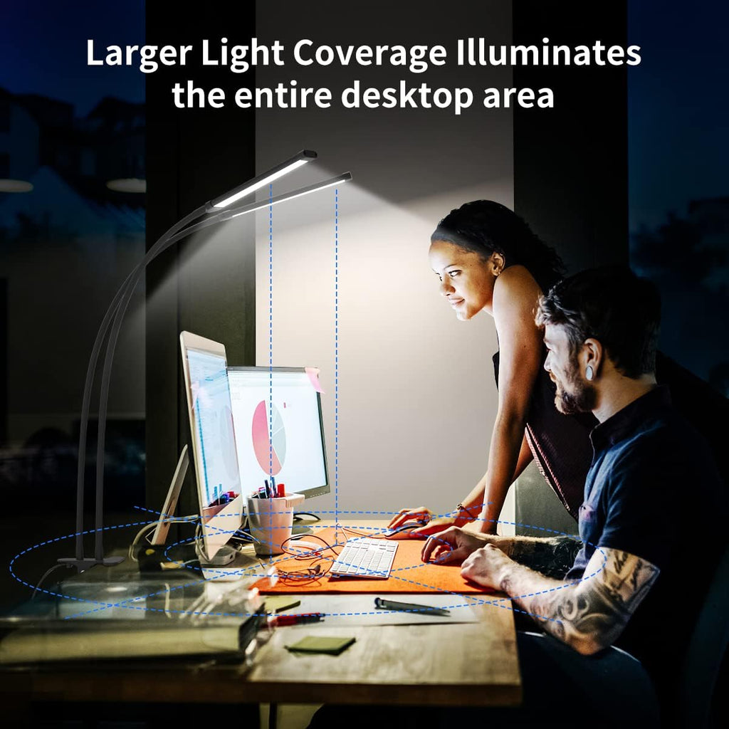 Avtoit | 77 LED Desk Clamp Lamp with 70cm Flexible Gooseneck – Ravien
