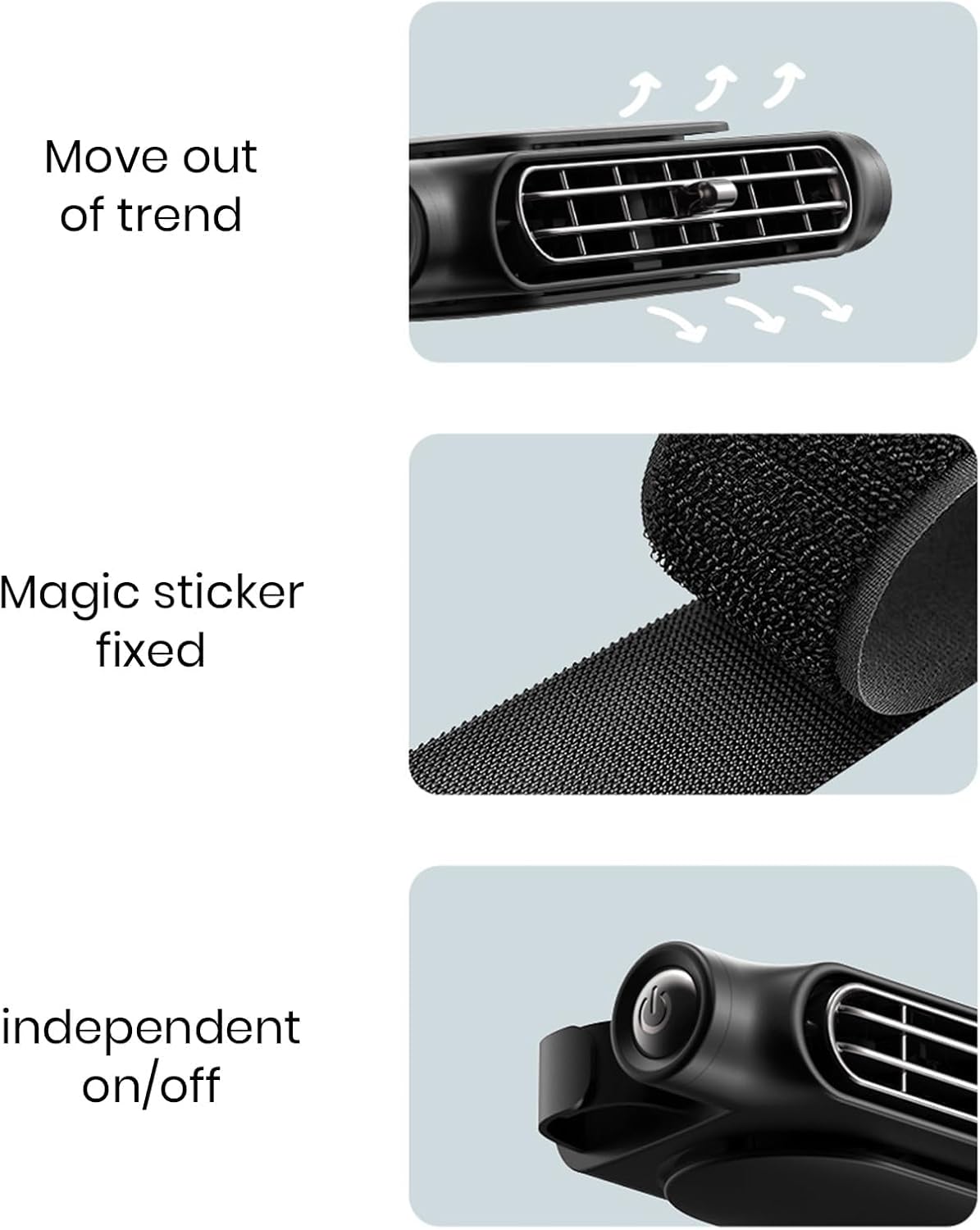 Avtoit | 3 Speeds USB Car Cooling Fan & Headrest Mount – AutoBreeze (1+1 FREE)