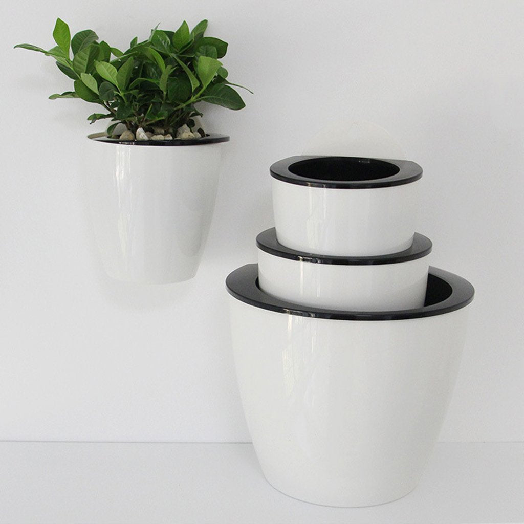 Avtoit | Self-watering hanging plant pot – Modern flower pot for wall mounting