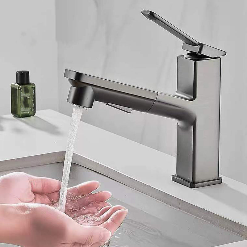 Avtoit | Contemporary Container Faucet Lever Handles Low Arc Copper Container Faucet