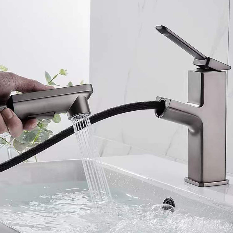 Avtoit | Contemporary Container Faucet Lever Handles Low Arc Copper Container Faucet