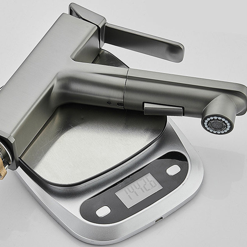 Avtoit | Contemporary Container Faucet Lever Handles Low Arc Copper Container Faucet