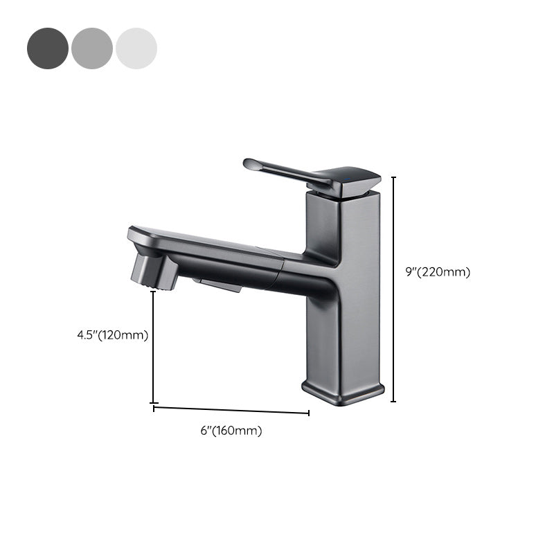 Avtoit | Contemporary Container Faucet Lever Handles Low Arc Copper Container Faucet