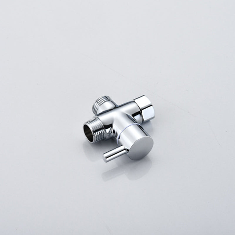 Avtoit | Home Round Dual Shower Heads Modern Style Wall Mounted Metal Dual Shower