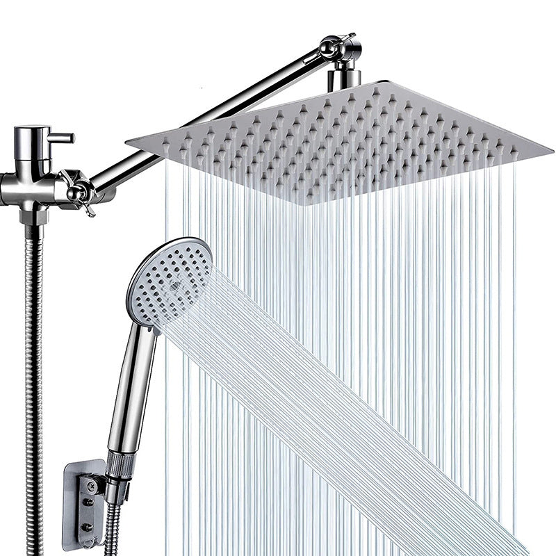 Avtoit | Square Shape Double Shower Heads Modern Home Metal Double Shower Heads