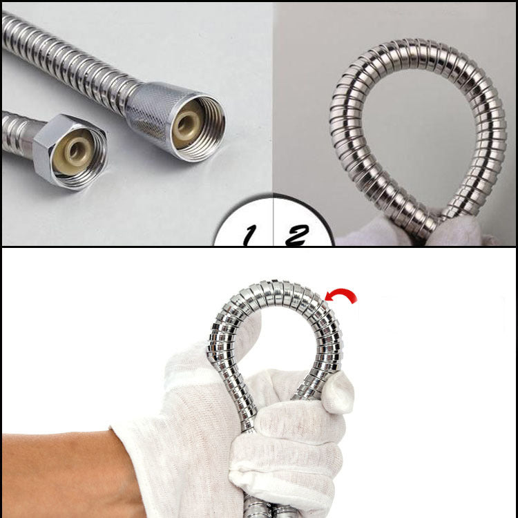 Avtoit | Modern Style Handheld Shower Head Bathroom Metal Round Shower Head