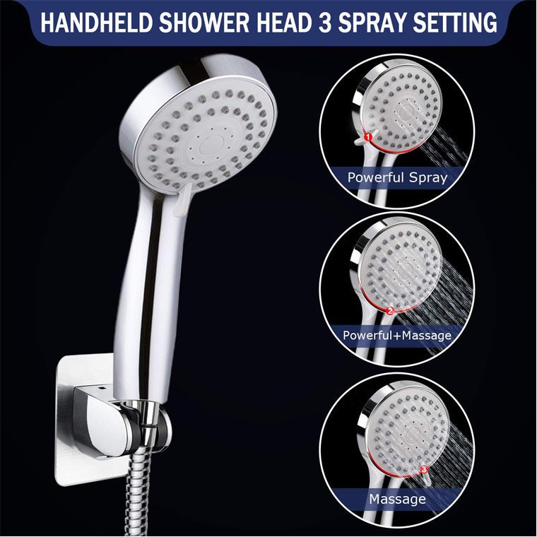 Avtoit | Round Dual Shower Heads Traditional Style Wall Mounted Dual Shower