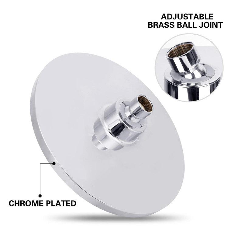 Avtoit | Round Dual Shower Heads Traditional Style Wall Mounted Dual Shower