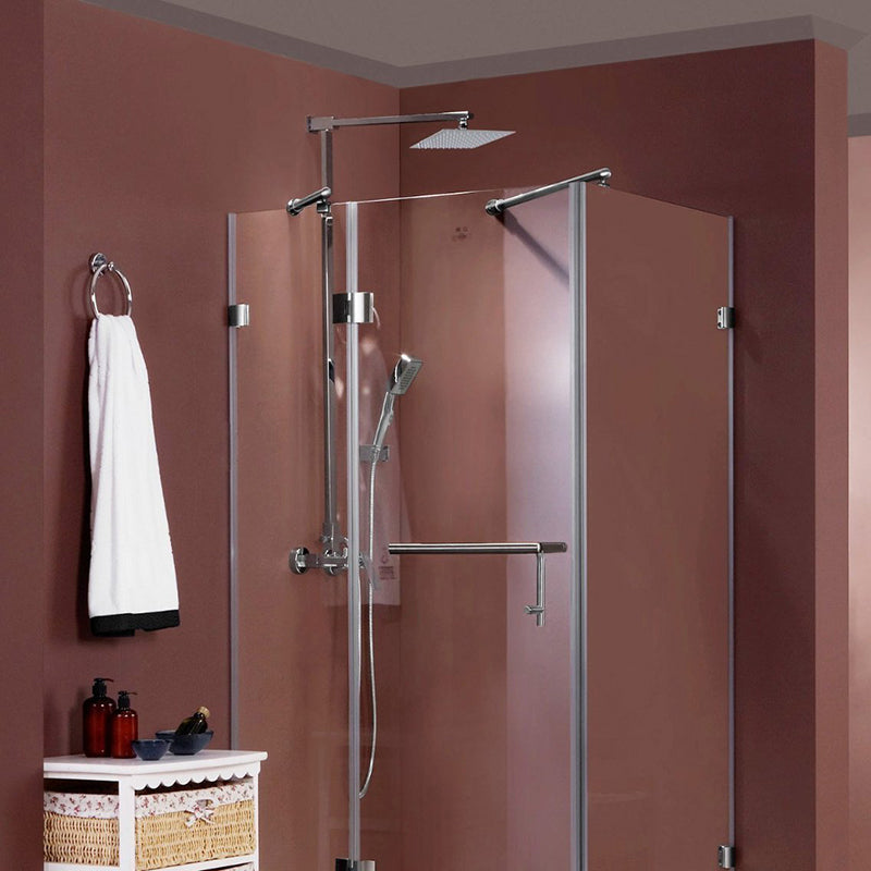 Avtoit | Wall Mounted Fixed Shower Head Modern Style Metal Shower Head