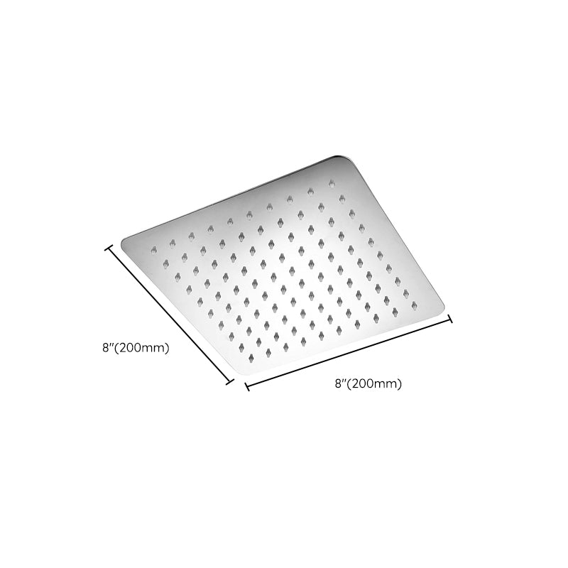 Avtoit | Wall Mounted Fixed Shower Head Modern Style Metal Shower Head