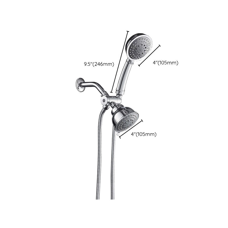 Avtoit | Traditional Dual Shower Heads Home Metal Round Shape Dual Shower
