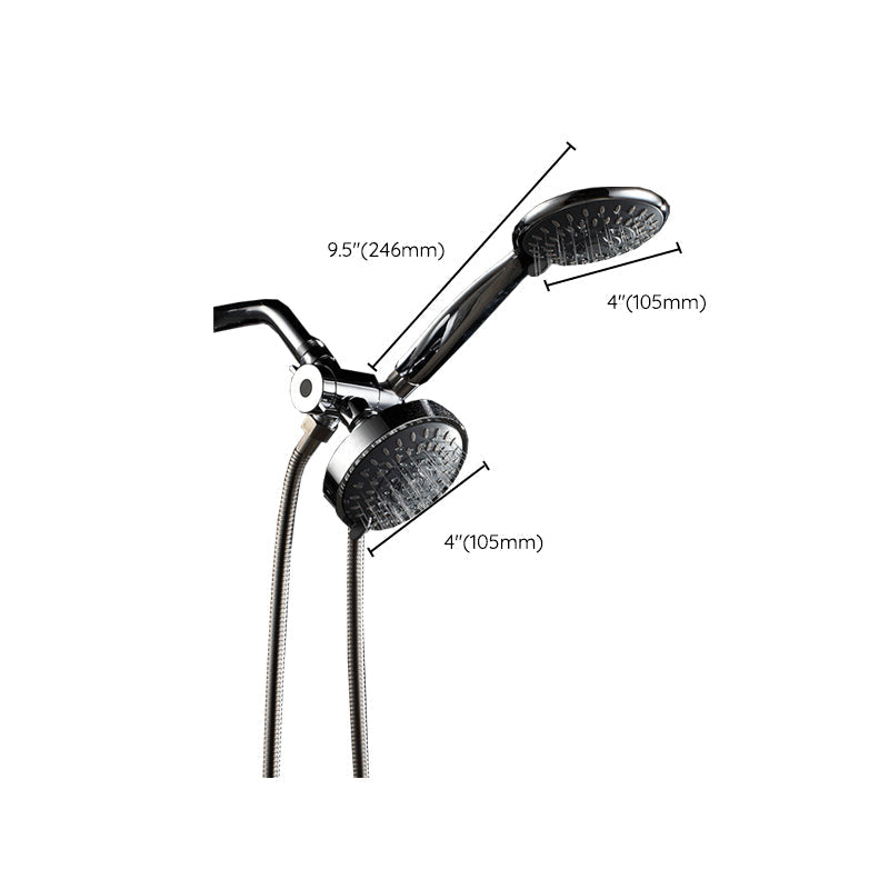 Avtoit | Traditional Dual Shower Heads Home Metal Round Shape Dual Shower