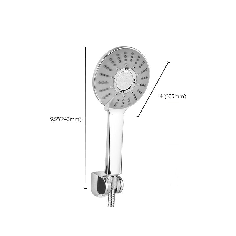 Avtoit | Modern Style Round Handheld Shower Bathroom Metal Wall-Mounted Hand Shower