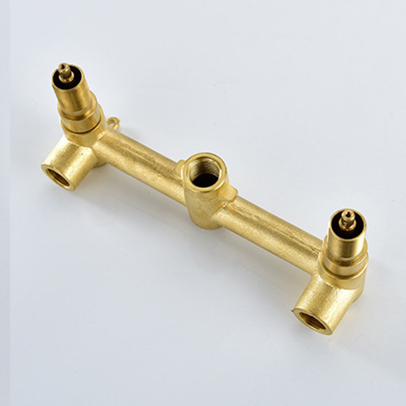 Avtoit | 3 holes faucet 2 cross handle wall-mounted faucet for the bathroom