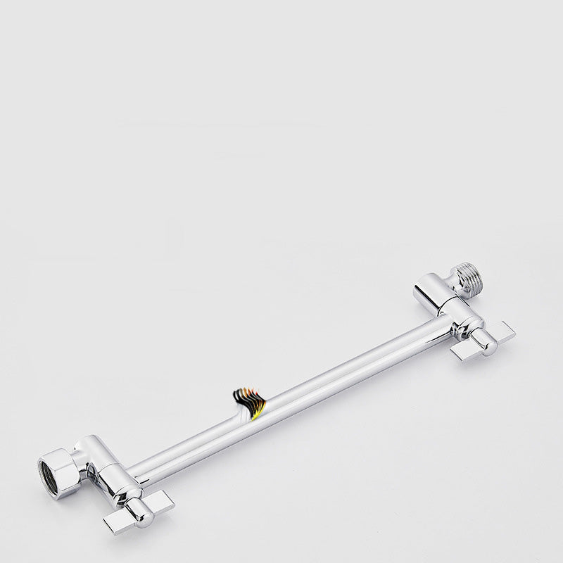 Avtoit | Wall Mounted Adjustable Shower Head Modern Square Metal Shower Head