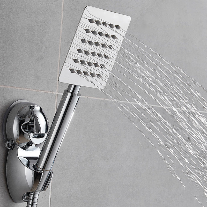 Avtoit | Square Metal Double Shower Heads Modern Shower with Shower Hose