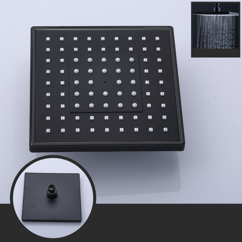 Avtoit | Contemporary Style Shower Head Plastic Fixed Shower Head in Round and Square Shape